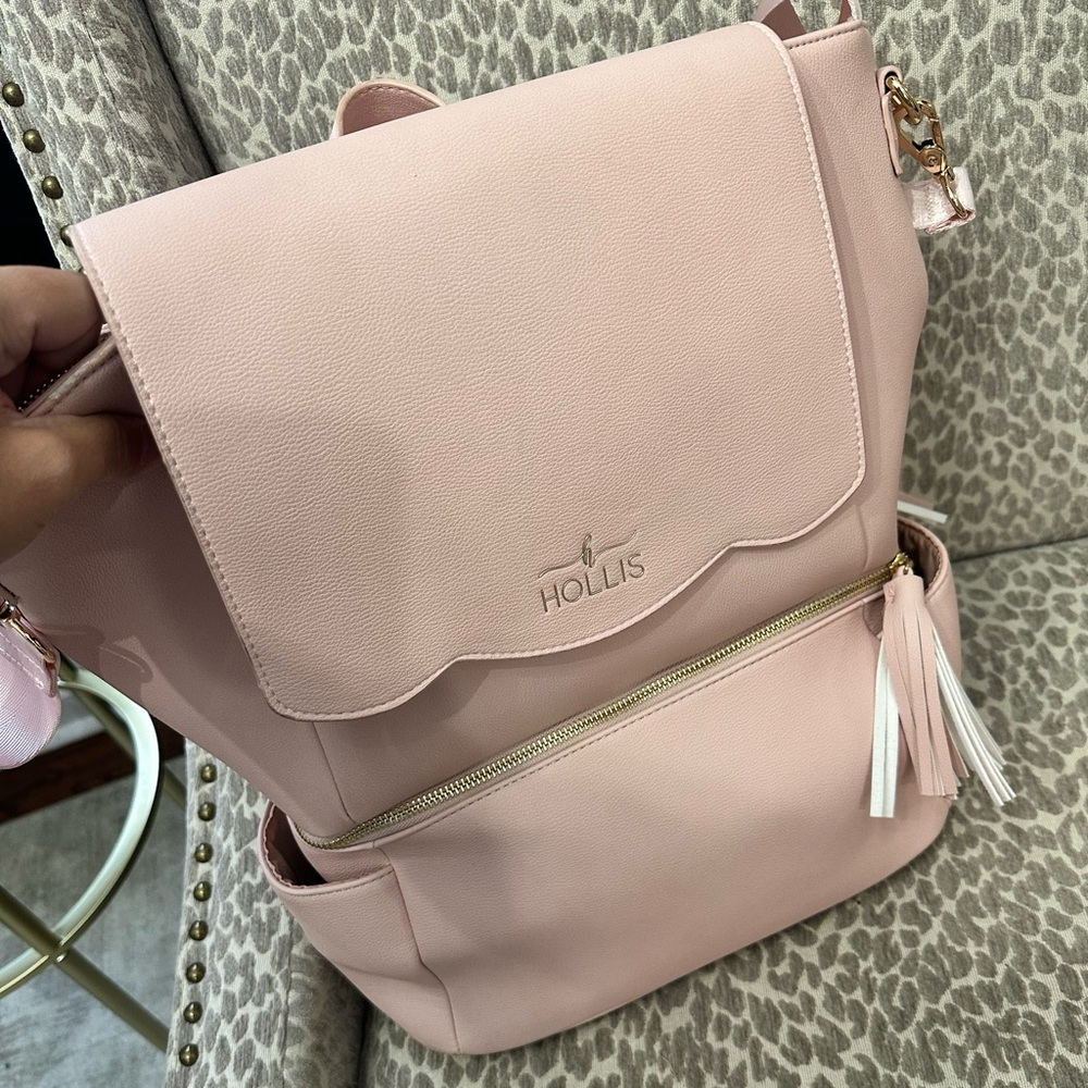 Hollis Blush Pink Backpack